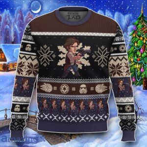 Han Solo Star Wars Ugly Sweater Impressive Gift Product Photo 1