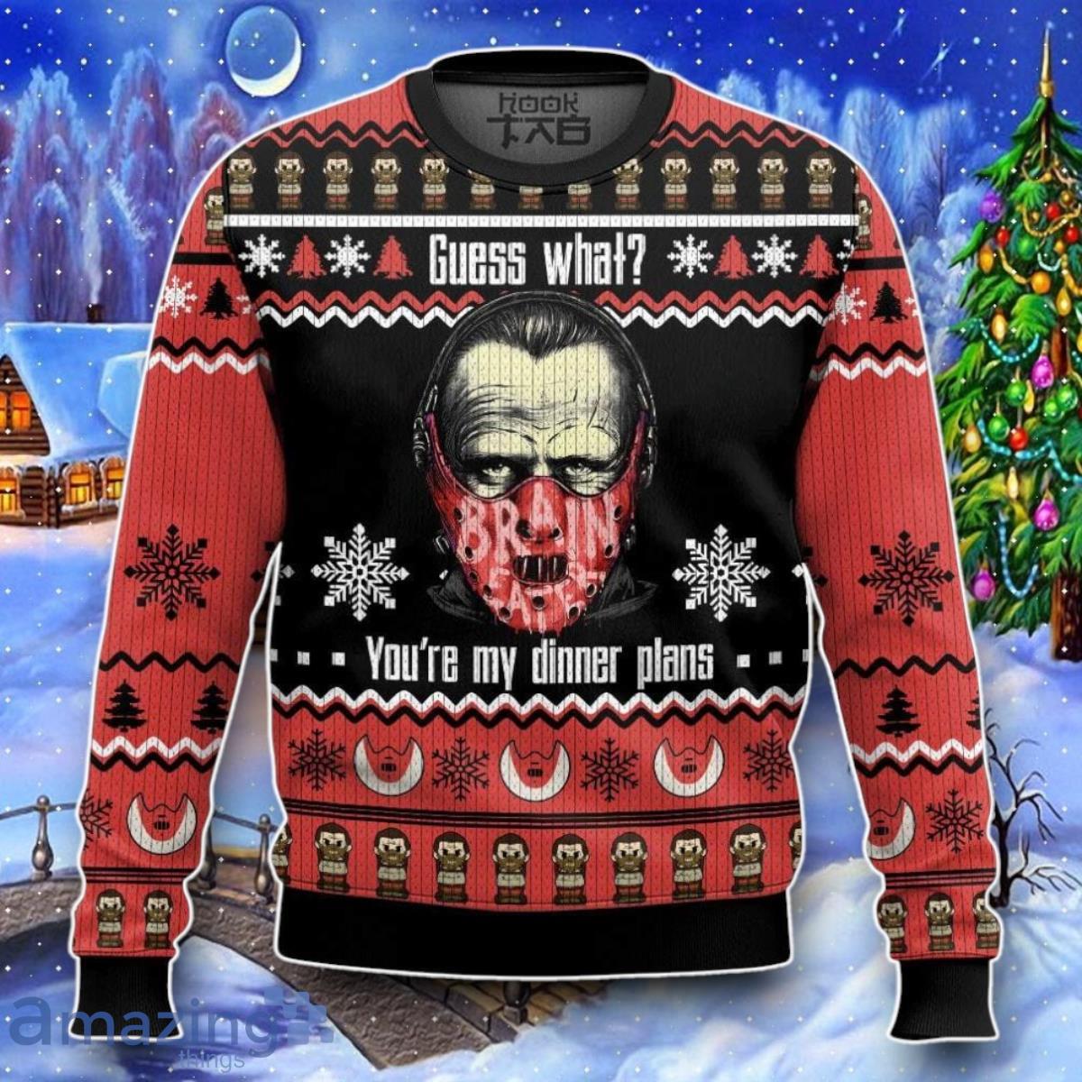 Hannibal Horror Ugly Sweater Impressive Gift image Hannibal Horror Ugly Sweater Impressive Gift Product Photo 1