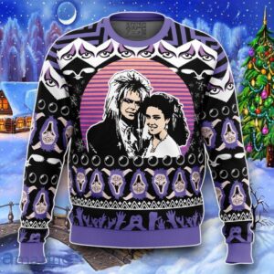 Happy Ending Labyrinth Ugly Christmas 3D Sweater Impressive Gift Product Photo 1