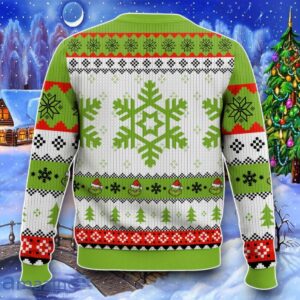 Happy Hallothanksmas – The Grinch Ugly Sweater Impressive Gift Product Photo 2