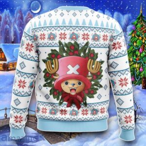 Happy Tony Tony Chopper OP Pirates Ugly Christmas 3D Sweater Impressive Gift Product Photo 2