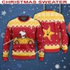 HARDEE’S Snoopy Driving A Car Christmas 3D Sweater For Men Women