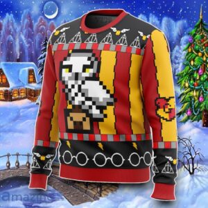 Harry Potter Ugly Christmas 3D Sweater Impressive Gift image Harry Potter Ugly Christmas 3D Sweater Impressive Gift Product Photo 2