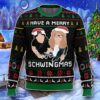 Have A Merry Schwingmas Wayne’s World Ugly Christmas 3D Sweater Impressive Gift