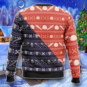 He-Man Vs. Skeletor Ugly Christmas 3D Sweater Impressive Gift Product Photo 2