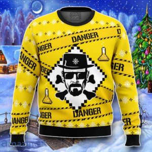 Heisenberg Breaking Bad Christmas Ugly Christmas 3D Sweater Impressive Gift Product Photo 1