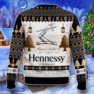 Hennessy Ugly Sweater Impressive Gift Product Photo 2