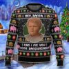 Hey Santa Can I Fix You Some Sandwiches Bad Santa Ugly Christmas 3D Sweater Impressive Gift