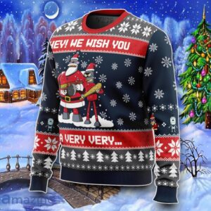 Hey! We Wish You A Futurama Ugly Christmas 3D Sweater Impressive Gift image Hey! We Wish You A Futurama Ugly Christmas 3D Sweater Impressive Gift Product Photo 2