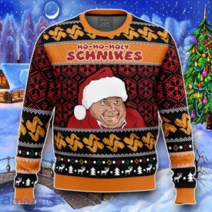 Ho Ho Holy Schnikes Tommy Boy Ugly Christmas 3D Sweater Impressive Gift Product Photo 1