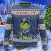 Ho Ho Holy Sh!T Im Drunk Busch Light Grinch Ugly Sweater Impressive Gift