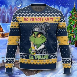 Ho Ho Holy Sh!T Im Drunk Modelo Grinch Ugly Sweater Impressive Gift Product Photo 1