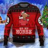 Ho! Ho! Horse Bojack Horseman Ugly Christmas 3D Sweater Impressive Gift