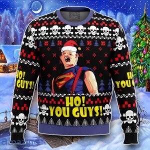 Ho! You Guys! The Groonies Ugly Christmas 3D Sweater Impressive Gift Product Photo 1