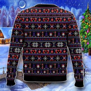 HOLIDAY SCREAM, Ghostface Christmas Ugly Sweater Impressive Gift Product Photo 2