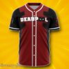 Hooktab 3D Printed Deadpool Marvel Men’s Short Sleeve Baseball Jersey Unique Gift