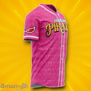 Hooktab 3D Printed Donquixote Pirates Doflamingo One Piece Men’s Short Sleeve Baseball Jersey Unique Gift Product Photo 2