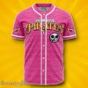 Hooktab 3D Printed Donquixote Pirates Doflamingo One Piece Men’s Short Sleeve Baseball Jersey Unique Gift
