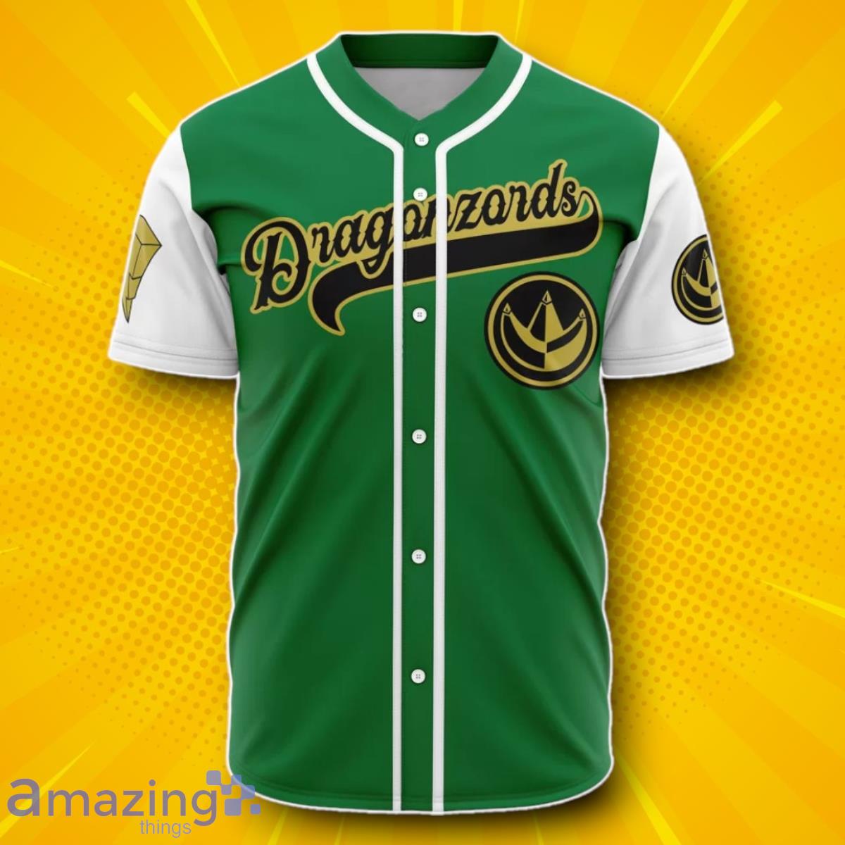 Hooktab 3D Printed Green Dragonzords Tommy Oliver Power Rangers Men’s Short Sleeve image Hooktab 3D Printed Green Dragonzords Tommy Oliver Power Rangers Men’s Short Sleeve Product Photo 1