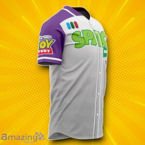 Hooktab 3D Printed Lightyear Toy Story Disney Baseball Jersey Unique Gift Product Photo 2