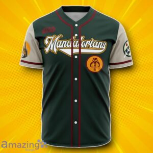Hooktab 3D Printed Mandalorians Boba Fett Star Wars Baseball Jersey Unique Gift Product Photo 1