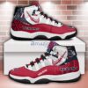 Houston Texans Air Jordan 11 Sneakers Custom Name Sport Team Shoes For Men And Women