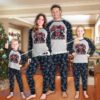 Houston Texans Transfer Pajamas Set Family For Men Women Kid