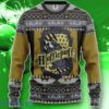 Hufflepuff Ugly Christmas Custom Ugly Sweater Impressive Gift For Men Women