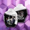 Hustle 3D Hoodie A Gift For Everyone