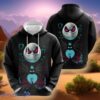 Jack Skellington Heart 3D Hoodie Impressive Gift