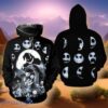 Jack Skellington Moon 3D Hoodie Impressive Gift