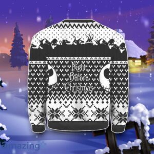 Jack Skellington Night Before Christmas Ugly 3D Sweater Impressive Gift Product Photo 3