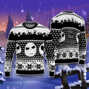 Jack Skellington Night Before Christmas Ugly 3D Sweater Impressive Gift Product Photo 1