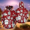 Jack Skellington Santa Christmas 3D Hoodie Impressive Gift