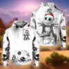 Jack Skellington Snow Christmas 3D Hoodie Impressive Gift