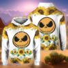 Jack Skellington Sunflower 3D Hoodie Impressive Gift