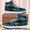 Jacksonville-Jaguars Air Jordan 1 Sneakers Shoes For Fans