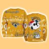 Jacksonville Jaguars NFL Snoopy and Woodstock Cute Personalized Number Christmas Ugly Sweater New Gift Limited Edition