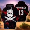 Jason Voorhees Character 3D Hoodie Impressive Gift