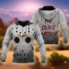 Jason Voorhees No Lives Matter 3D Hoodie Impressive Gift