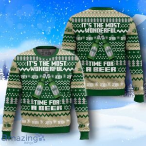 Jever It’s The Most Wonderful Time For A Beer Ugly Christmas Sweater New Design Product Photo 3