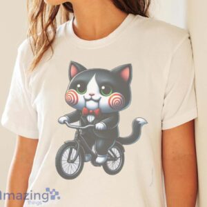 JIGSAW HALLOWEEN SWEATSHIRT - Halloween Movie Sweatshirt - White Ladies T-Shirt