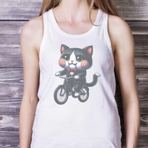 JIGSAW HALLOWEEN SWEATSHIRT - Halloween Movie Sweatshirt - White Ladies Tank Top