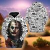 Joker Laugh HaHaHa Pattern 3D Hoodie Impressive Gift