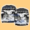 Juventus FC Logo Snoopy Happy Christmas Ugly Sweater New Designs Custom Name