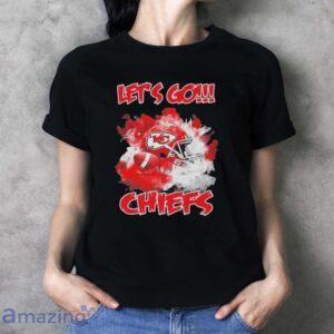 Kansas City Chiefs Football Proud Let’s Go Chiefs T-Shirt - Ladies T-Shirt