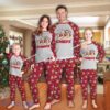 Kansas City Chiefs Friends Christmas Family Pajamas Set For Men Women Kid