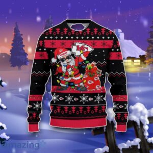 Kansas City Chiefs Santa Claus Ugly Christmas 3D Sweater Impressive Gift Product Photo 2