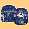 Kansas City Royals MLB Snoopy and Woodstock Cute Personalized Number Christmas Ugly Sweater New Gift Limited Edition