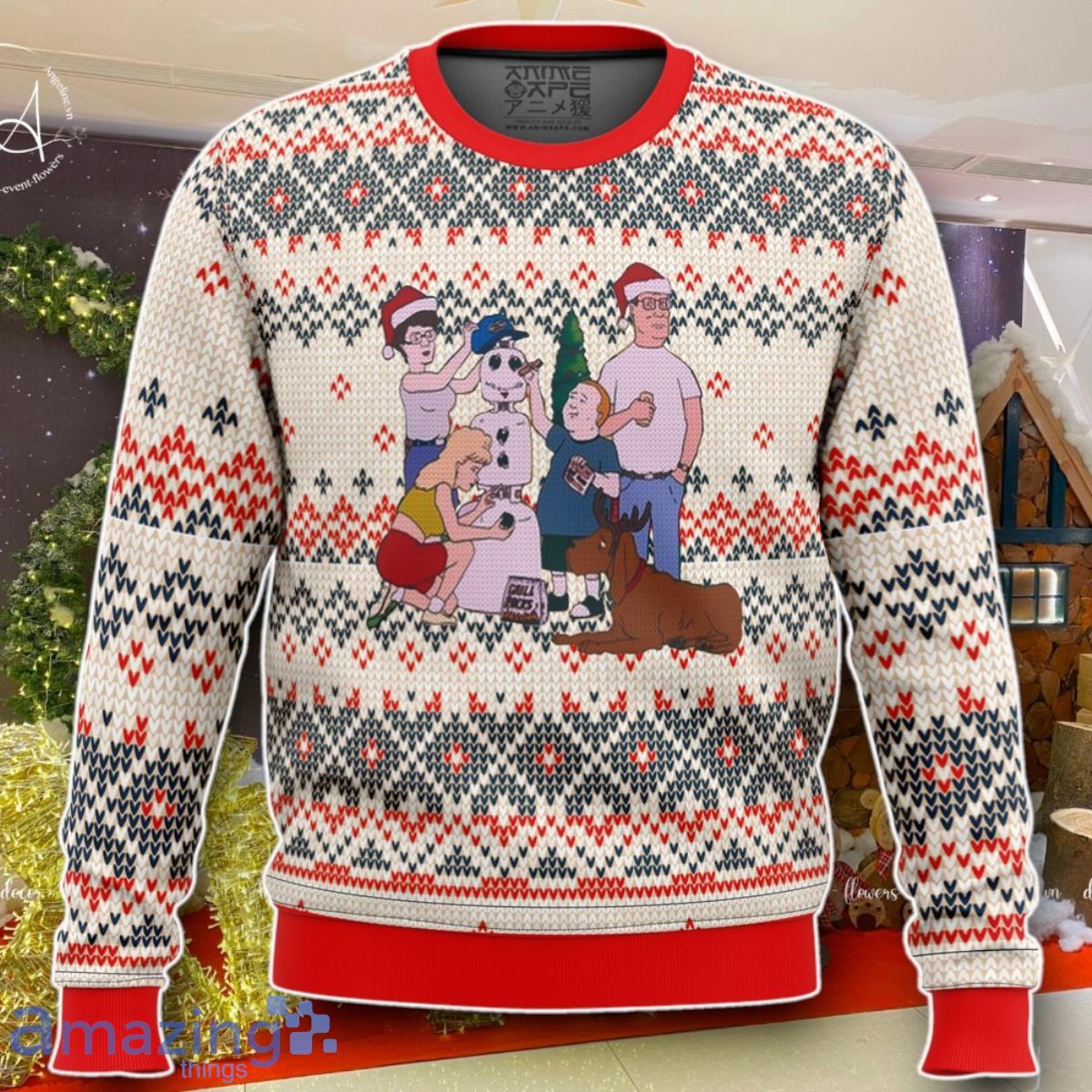 King Of The Hill Christmas Sweater Best Gift For Men And Women image King Of The Hill Christmas Sweater Best Gift For Men And Women Product Photo 1